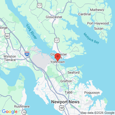 Map to  office in Yorktown, VA