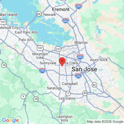Map to  office in Santa Clara, CA
