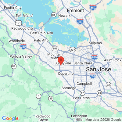 Map to  office in Sunnyvale, CA