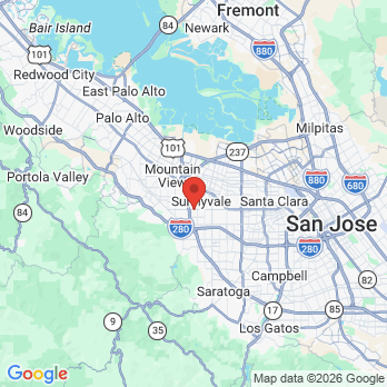 Map to Hieu Pham DDS office in Sunnyvale, CA