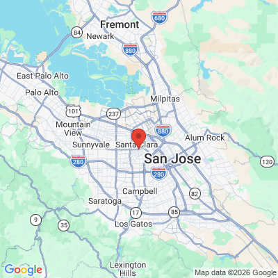 Map to  office in Santa Clara, CA