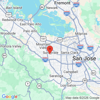 Map to Primary Office office in Sunnyvale, CA