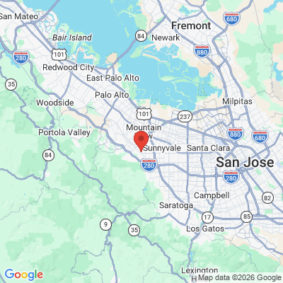 Map to  office in Los Altos, CA