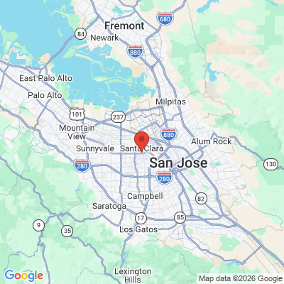 Map to  office in Santa Clara, CA