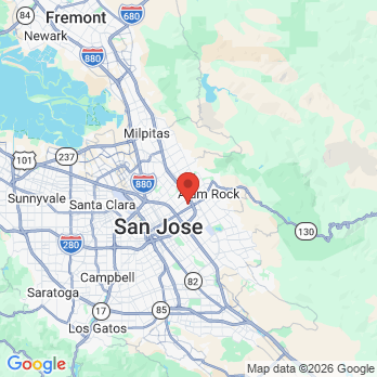 Map to Nancy Shiba DDS office in San Jose, CA
