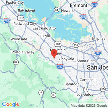 Map to Los Altos Family Smiles | Sheena Vaswani DDS office in Los Altos, CA