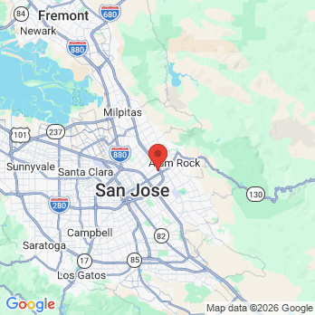 Map to Pediatric Dentistry office in San Jose, CA