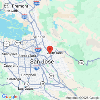 Map to David T Suezaki DMD Inc office in San Jose, CA