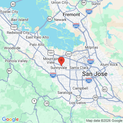 Map to  office in Sunnyvale, CA