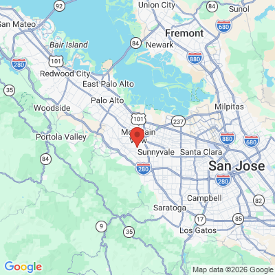 Map to  office in Mountain View, CA