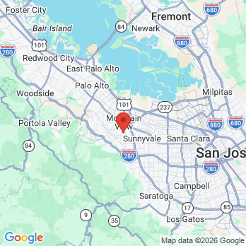Map to Lagemann Family Dentistry | Quality Family & Cosmetic Dentist in Mountain View and Los Altos office in Mountain View, CA