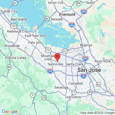 Map to  office in Sunnyvale, CA