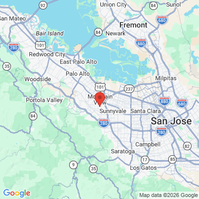 Map to  office in Mountain View, CA