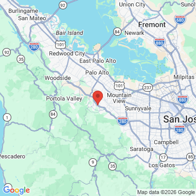 Map to Primary Office office in Los Altos, CA