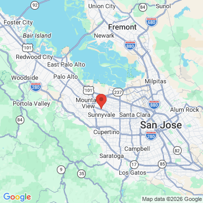 Map to Smiles More Dental  office in Sunnyvale, CA