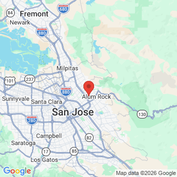 Map to Capitol Square Dental Care office in San Jose, CA