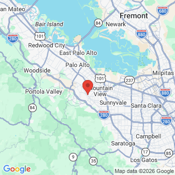 Map to Dr. Deanna Wu, DDS office in Los Altos, CA