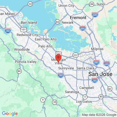 Map to  office in Mountain View, CA