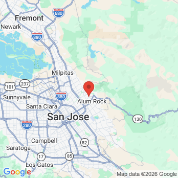 Map to Aarisha Dental - Jolly Shah DDS office in San Jose, CA