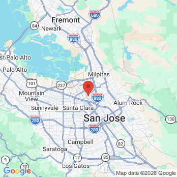 Map to Rose M Feliciano  Dental Office office in San Jose, CA