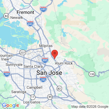 Map to Dr. Tuan Nguyen's office in San Jose, CA