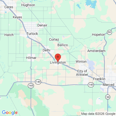 Map to  office in Livingston, CA