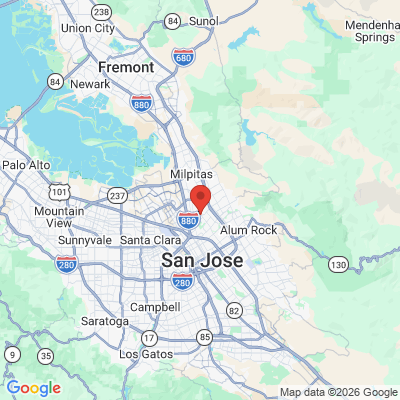 Map to  office in San Jose, CA
