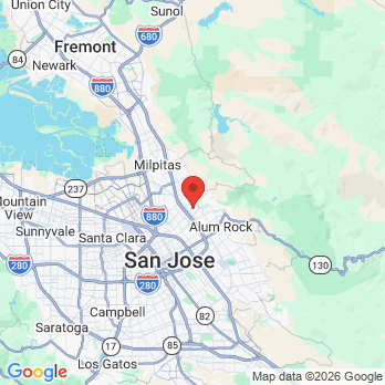 Map to Grant F Shimizu Dds Inc office in San Jose, CA