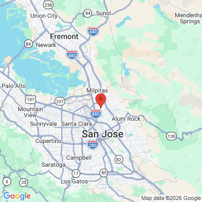 Map to  office in San Jose, CA