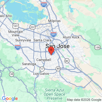 Map to Richard Sellen DDS office in San Jose, CA