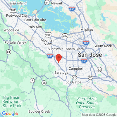 Map to  office in San Jose, CA
