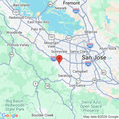 Map to  office in Cupertino, CA