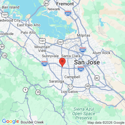 Map to  office in San Jose, CA