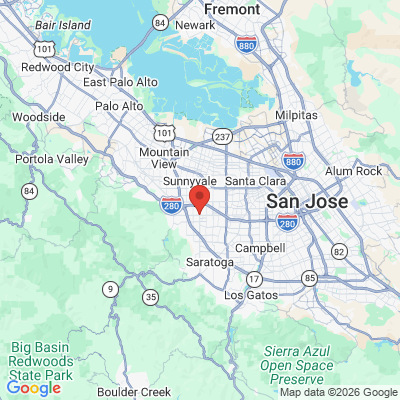 Map to  office in Cupertino, CA