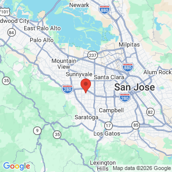Map to Primary Office office in Cupertino, CA