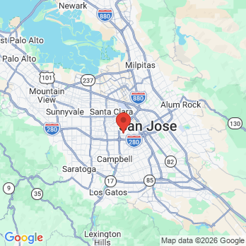 Map to Destination Smiles office in San Jose, CA