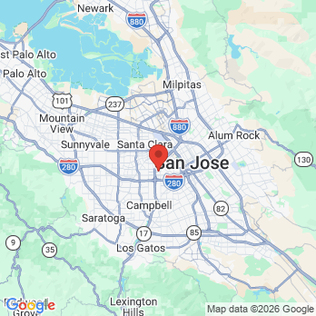 Map to Primary Office office in San Jose, CA
