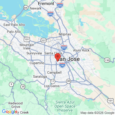 Map to  office in San Jose, CA