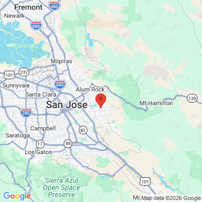 Map to  office in San Jose, CA
