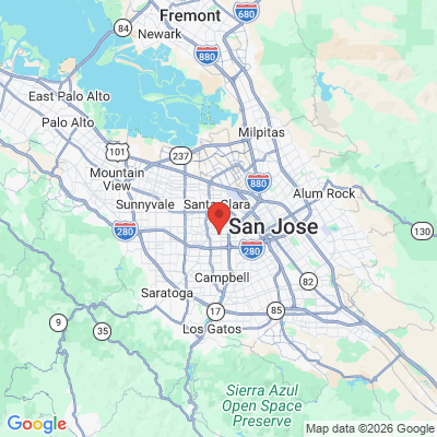 Map to Crestview Family Dental | Kavneet Bindra DDS office in Santa Clara, CA