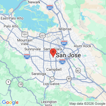 Map to Crestview Family Dental | Kavneet Bindra DDS office in Santa Clara, CA