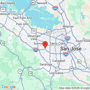 Map to Primary Office office in Cupertino, CA