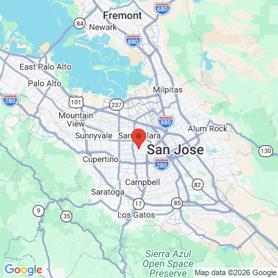 Map to Thrive Dental | Santa Clara Dentist office in Santa Clara, CA