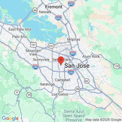 Map to Modern Day Dental: Andrew Day, DDS office in Santa Clara, CA