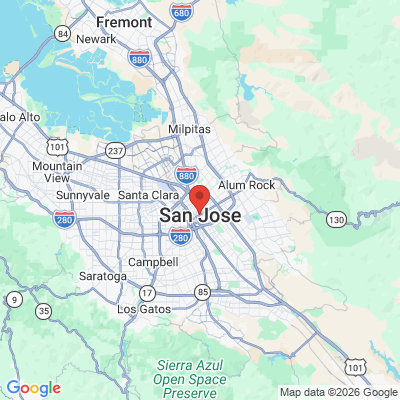 Map to  office in San Jose, CA