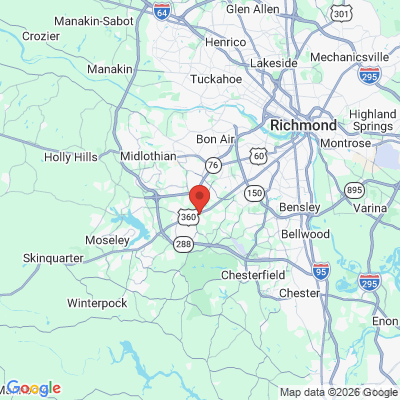 Map to  office in Richmond, VA