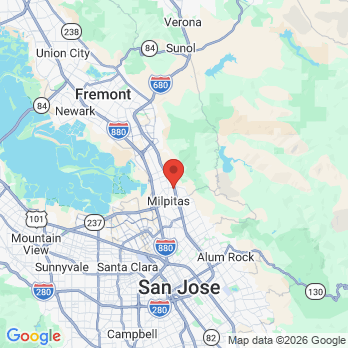 Map to Elevated Dental office in Milpitas, CA