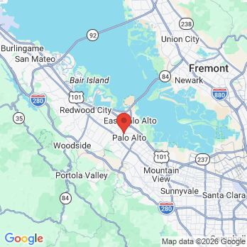 Map to Primary Office office in Palo Alto, CA