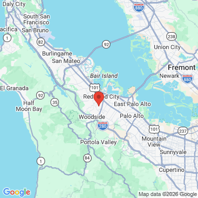 Map to  office in Redwood City, CA