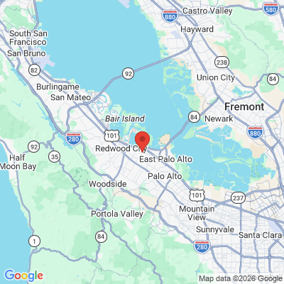 Map to Future Dental Care- Dr. Mudita Agrawal office in Redwood City, CA